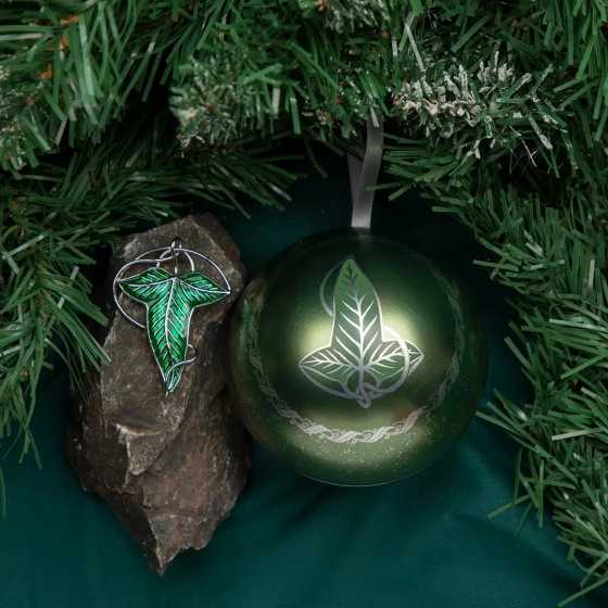 Weihnachtskugel Brosche der Lorien - Der Herr der Ringe