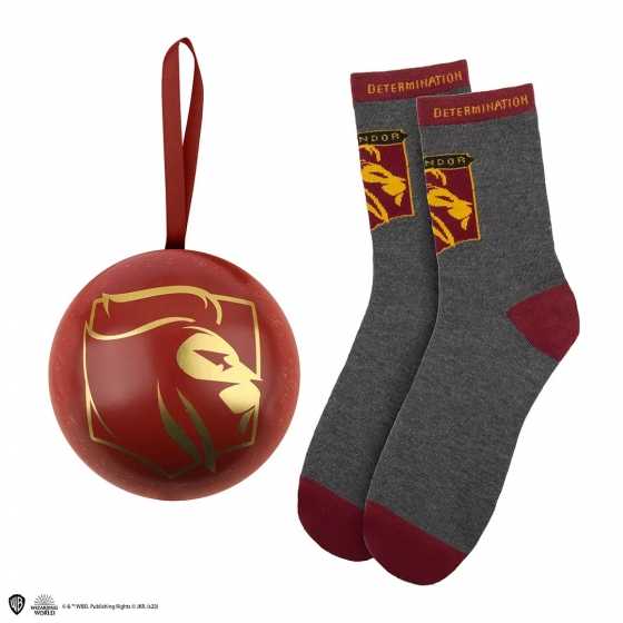 Boule de Noël Chaussettes Gryffondor - Harry Potter