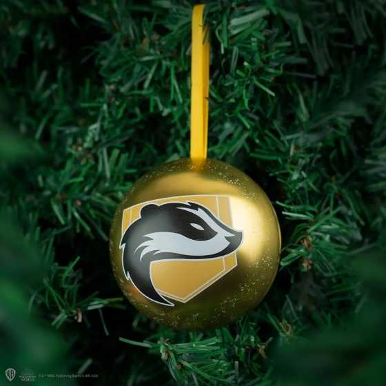 Weihnachtskugel mit Hufflepuff-Socken - Harry Potter