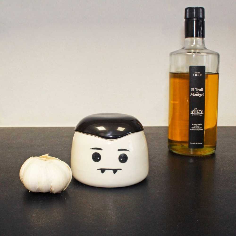 Knoblauchröster und Vorratsbehälter - Vampir