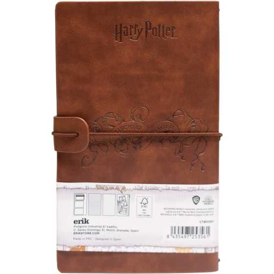 Carnet de voyage Harry Potter Marauder's Map
