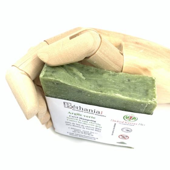 Bethania Grüner Tonerde Shampoo – Natürliches BIO Haarseife