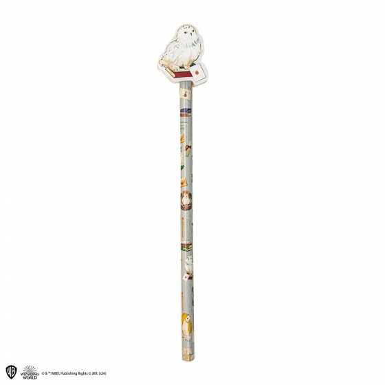 Crayon à papier avec gomme Hedwige - Harry Potter