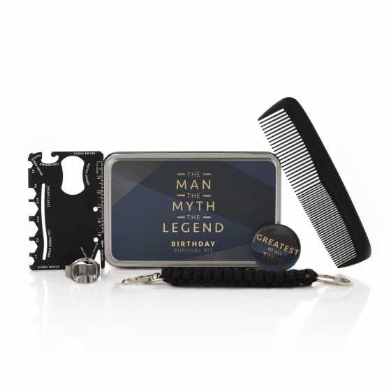 Survival-Kit „The Man, the Myth, the Legend“ - Hotchpotch Orion Birthday Survival Kit.