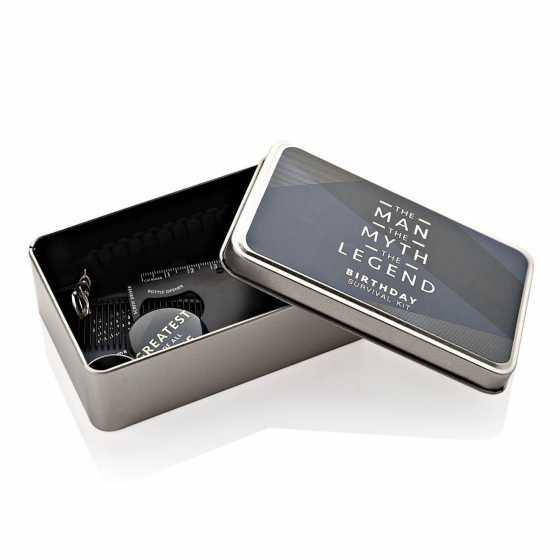 Survival-Kit „The Man, the Myth, the Legend“ - Hotchpotch Orion Birthday Survival Kit.