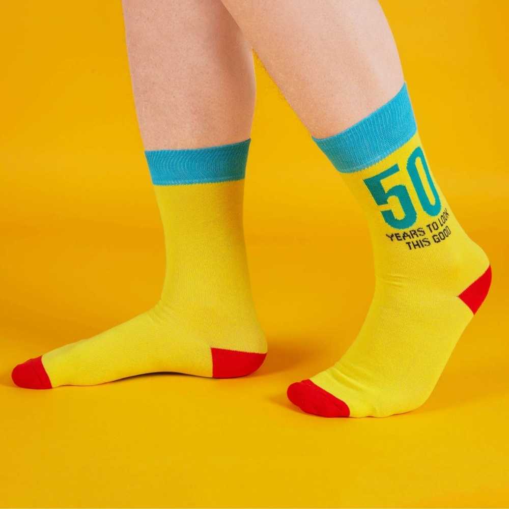 Chaussettes "50 Years to look this good" - Oh Happy Day!