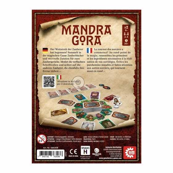 Mandragora, Le tournois des sorciers – Jeu