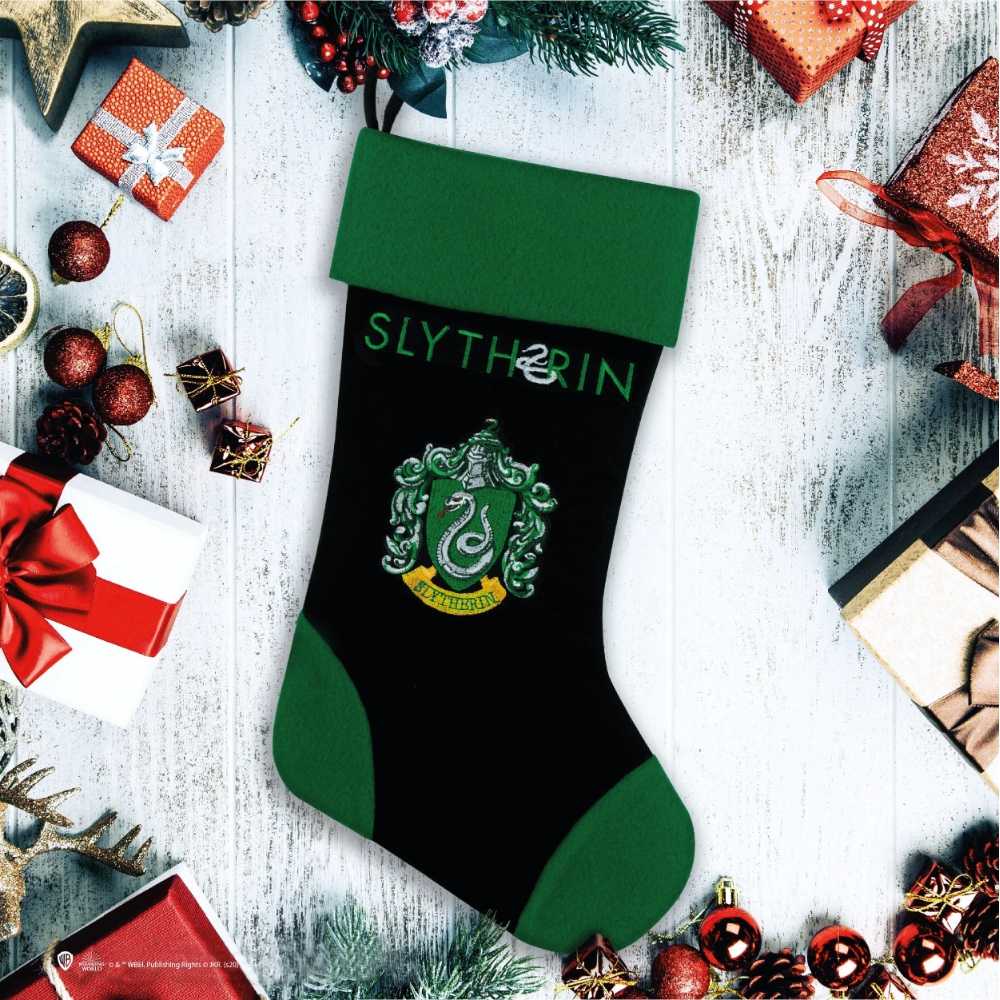 Chaussette de Noël Serpentard - Harry Potter