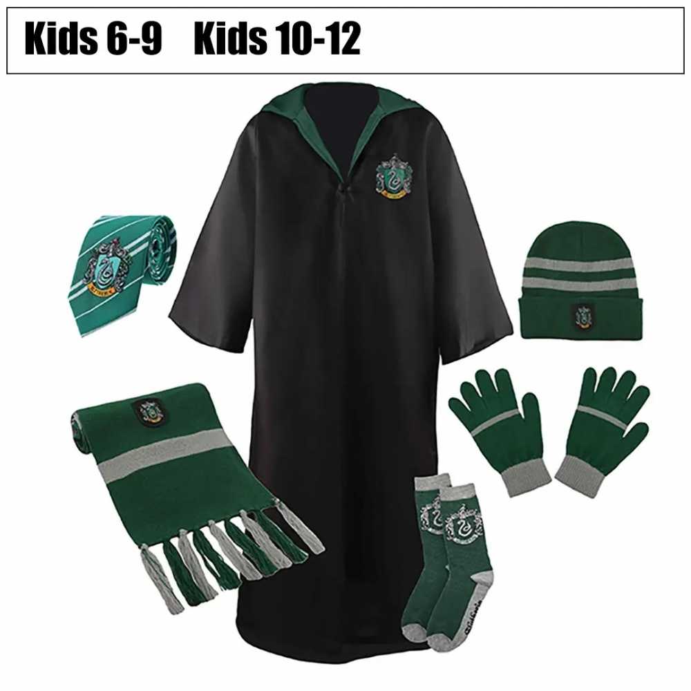 Kleiderpaket Kind 6-teilig 10-12 Jahre - Slytherin - Harry Potter