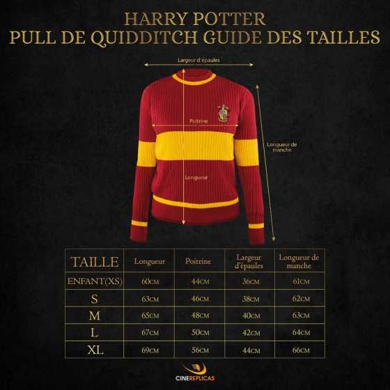 Pull de Quidditch Gryffondor - Harry Potter