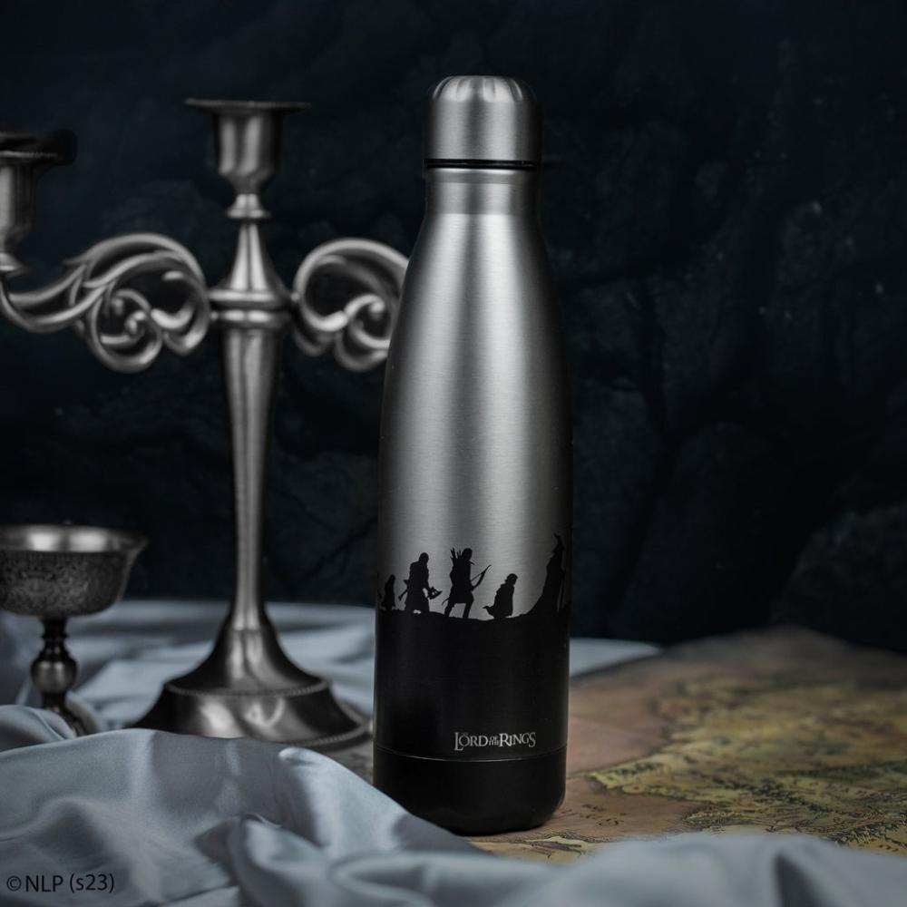 Isotherme Wasserflasche der Ringgemeinschaft Silber - Der Herr der Ringe - Lord of the Rings
