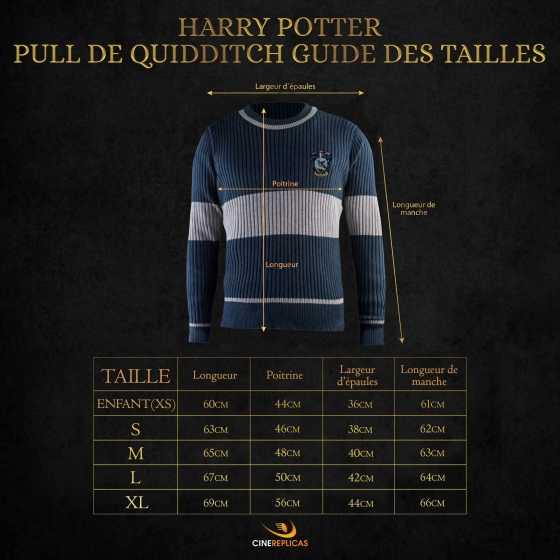 Pull de Quidditch Serdaigle - Harry Potter