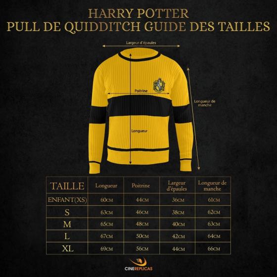 Hufflepuff Quidditch-Pullover - Harry Potter