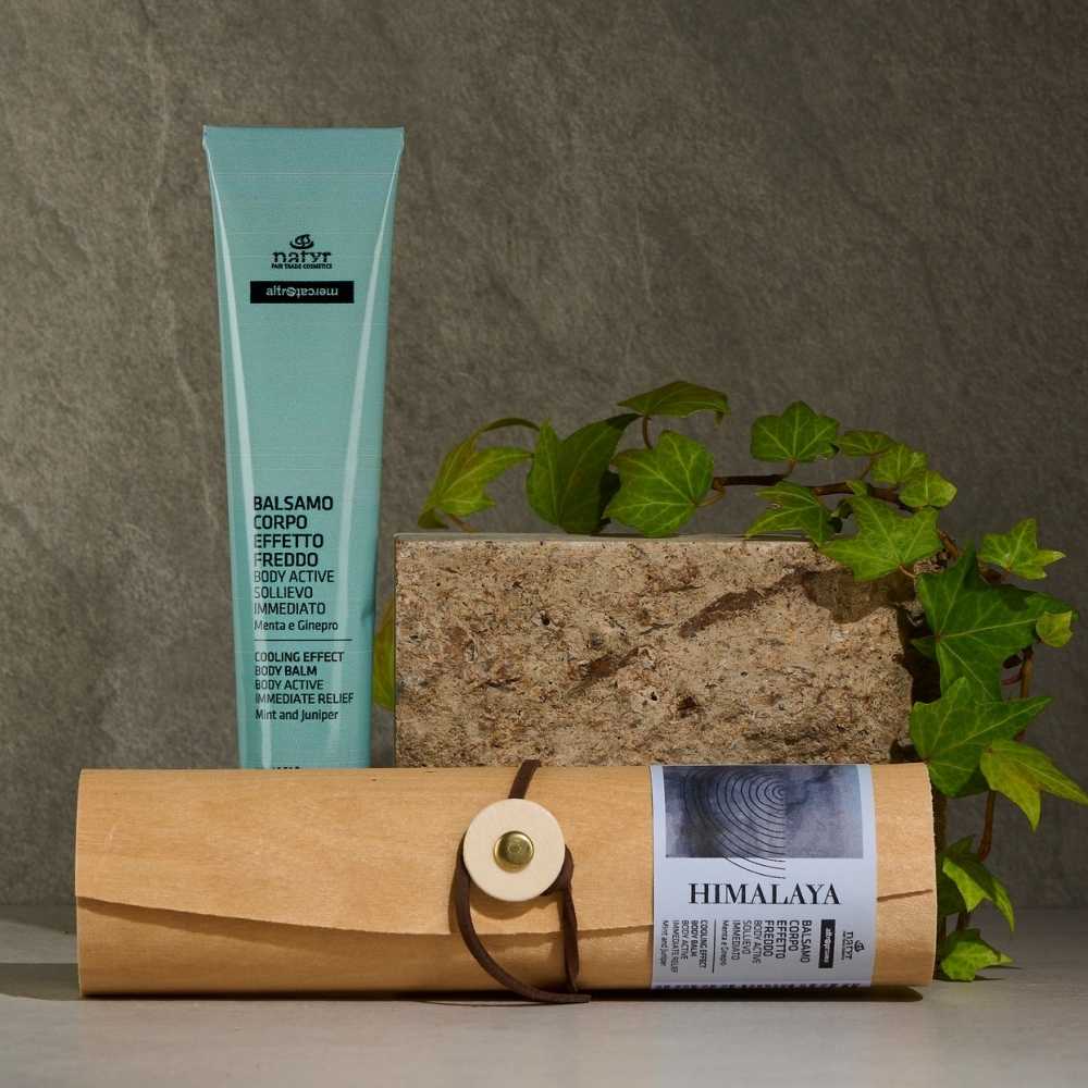 Himalaya - Baume pour le corps effet froid - Menthe et genièvre - Bio 75 ml