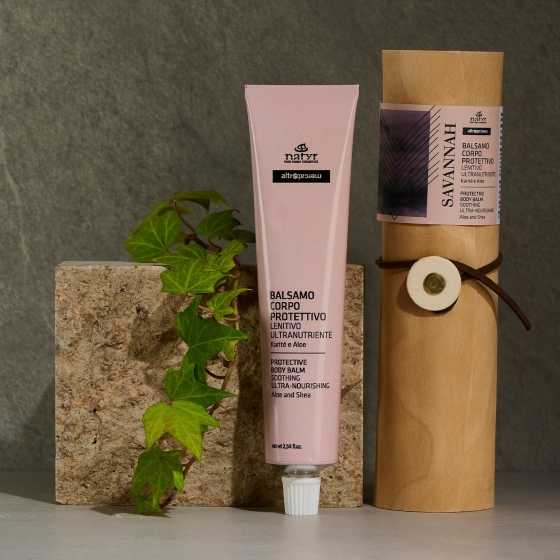 Savannah - Baume apaisant pour le corps - Karité et aloe vera 75 ml