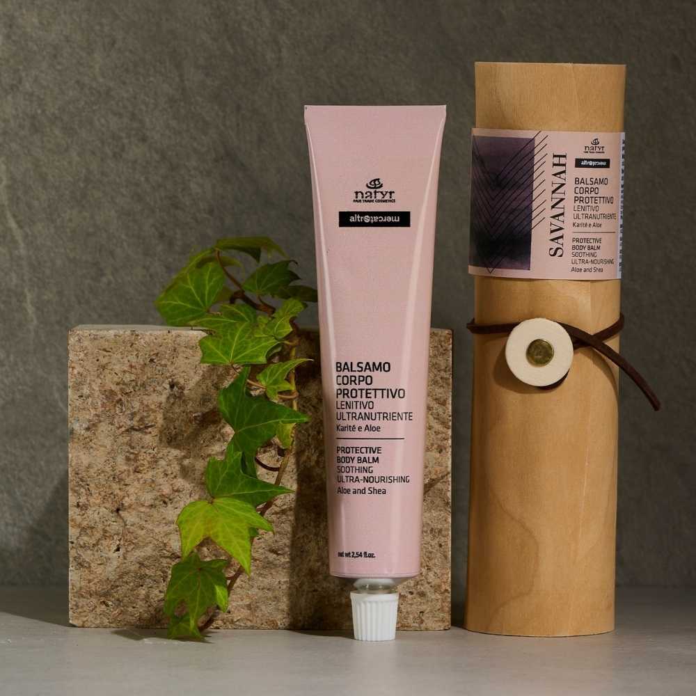Savannah - Baume apaisant pour le corps - Karité et aloe vera 75 ml