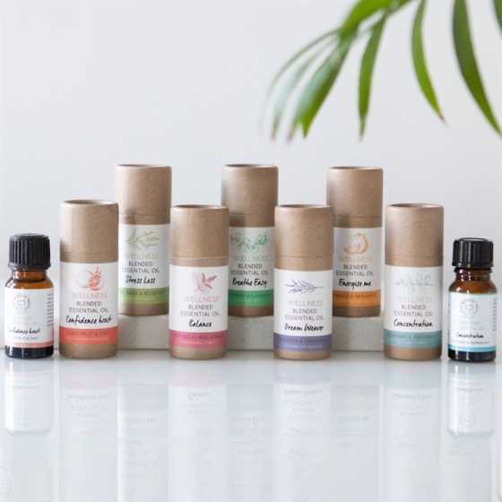 Energise me - Mélange d'Huiles essentielles Orange et Bergamote - Wellness Blended essencial oil