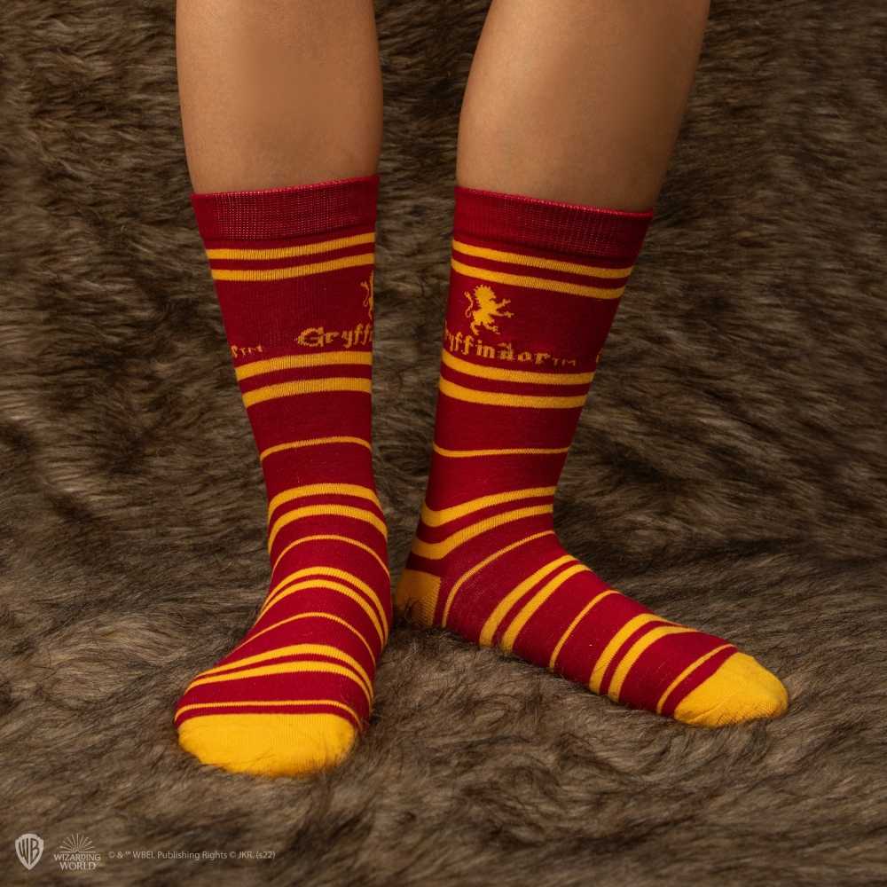 Set de 3 paires de Chaussettes Gryffondor - Harry Potter