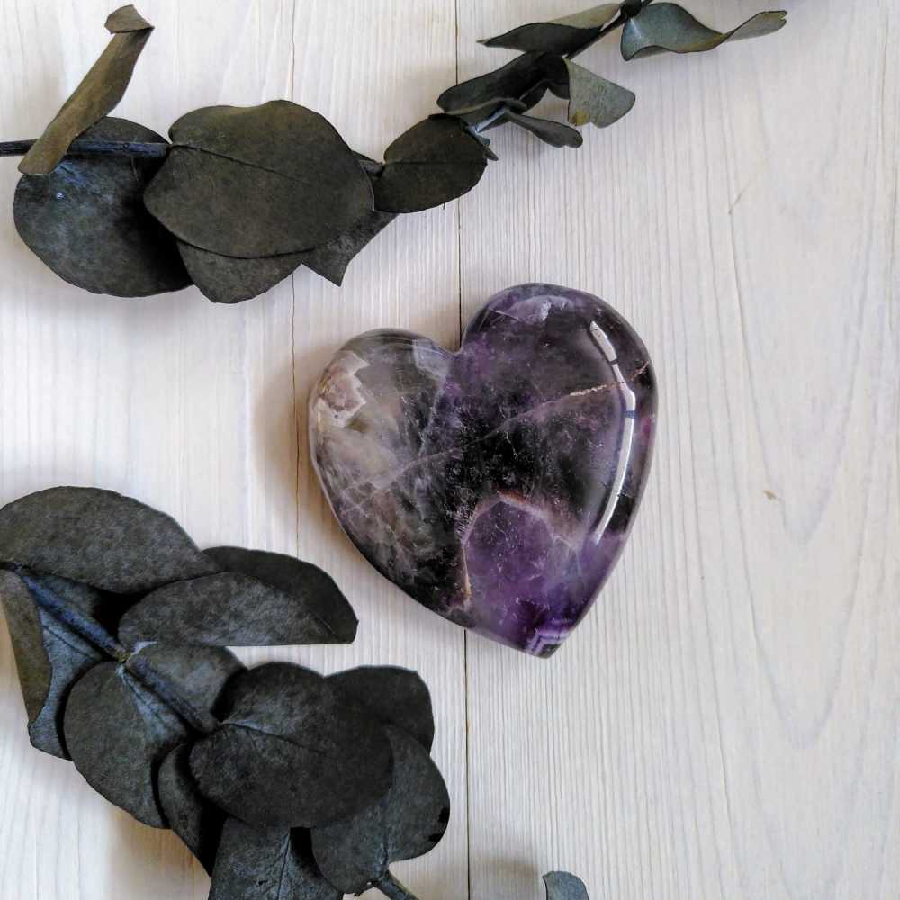 Herz aus Amethyst