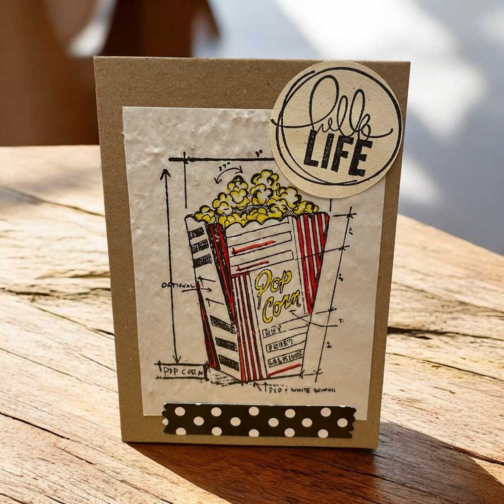 Carte à planter "Hello Life"