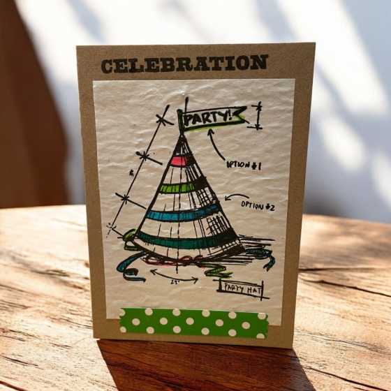 Carte à planter "Celebration"