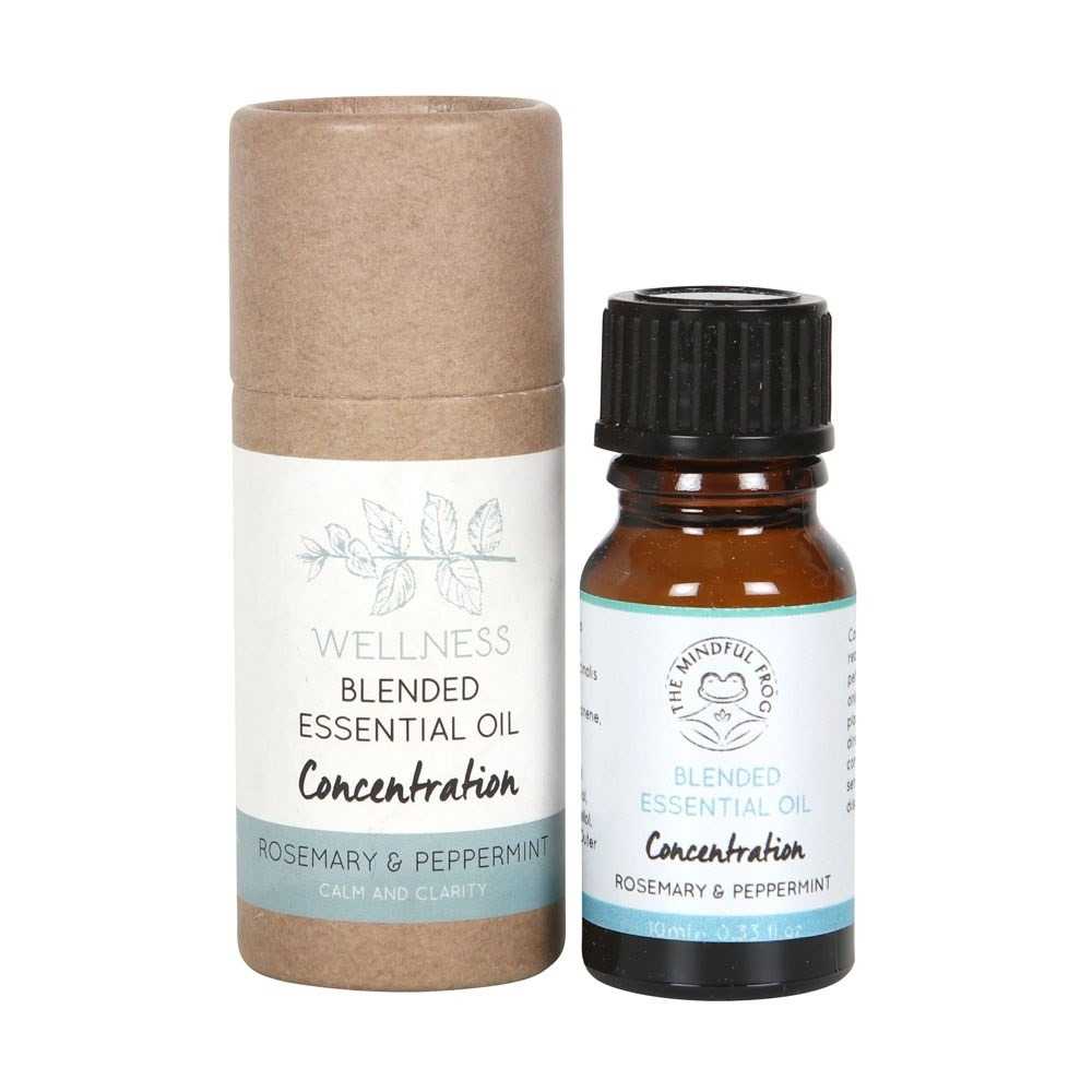Concentration - Mélange d'Huiles essentielles Romarin et Menthe poivrée - Wellness blended essential oil