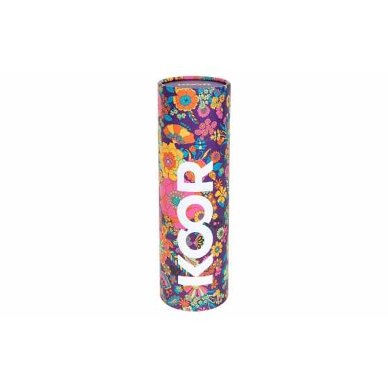 KOOR Trinkflasche Flower Power 500 ml