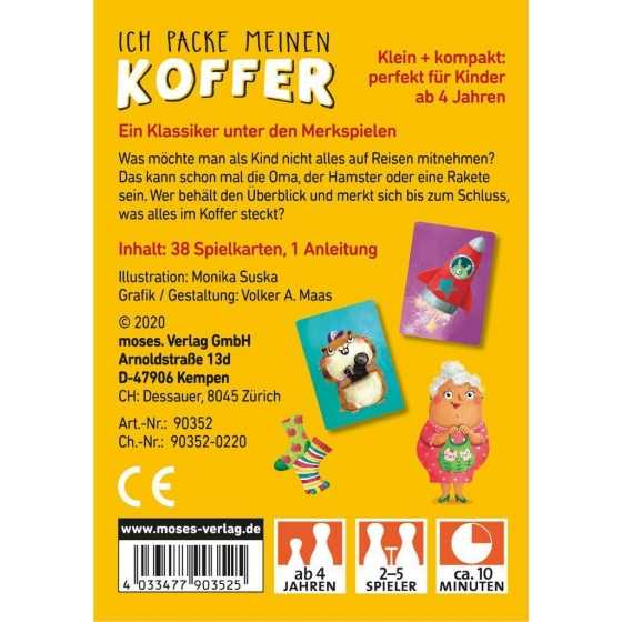 Ich packe meinen Koffer – Jeu