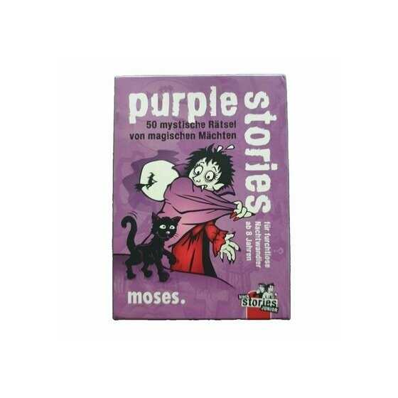Purple stories - 50 mystische Rätsel von magischen Mächten - black stories junior