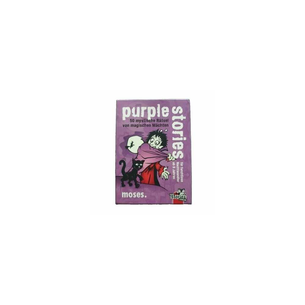 Purple stories junior - 50 mystische Rätsel von magischen Mächten - black stories junior