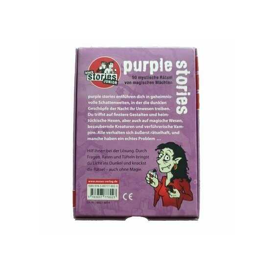 Purple stories junior - 50 mystische Rätsel von magischen Mächten