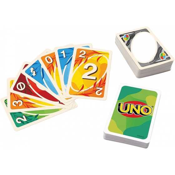 Uno 100% Papier - Kartenspiel