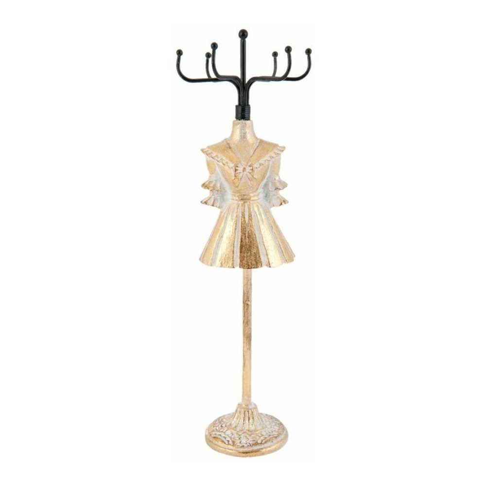 Porte bijoux - Buste doré avec noeud - Clayre & Eef