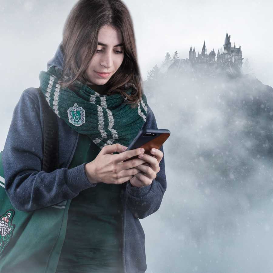 Unendlicher Schal - Harry Potter - Slytherin