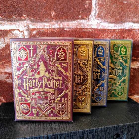 Kartenspiel gelbe Version Hufflepuff - Harry Potter