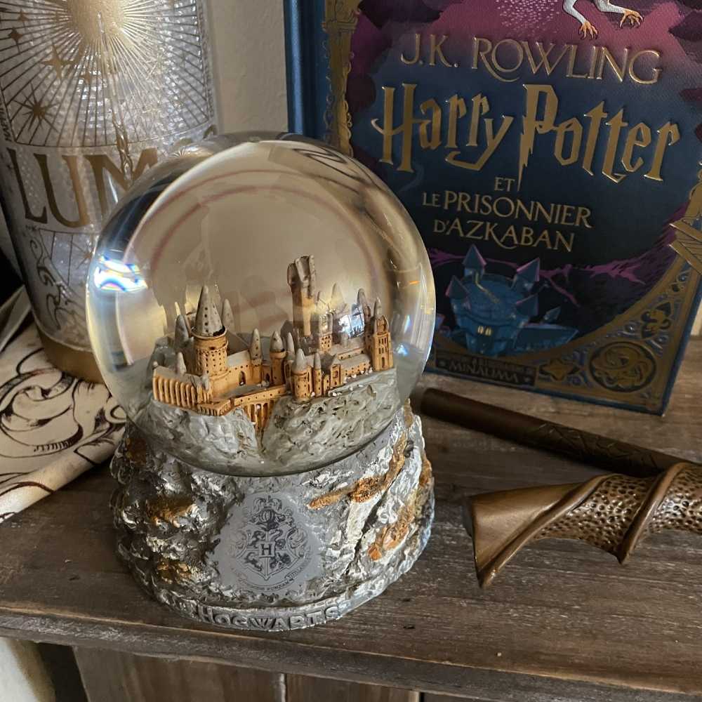 Boule à neige Château de Poudlard - Harry Potter