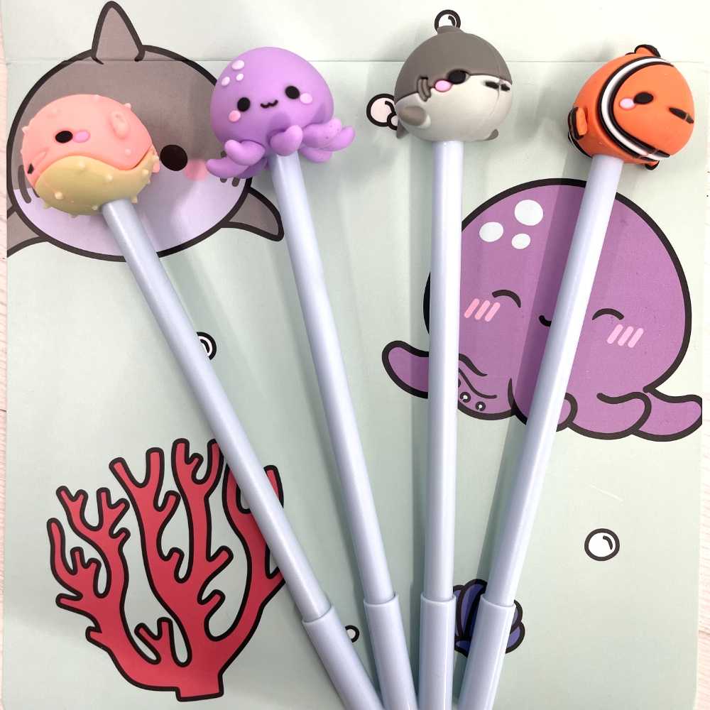 Feinschreiber Adoramals Sealife – mit Tier-Topper