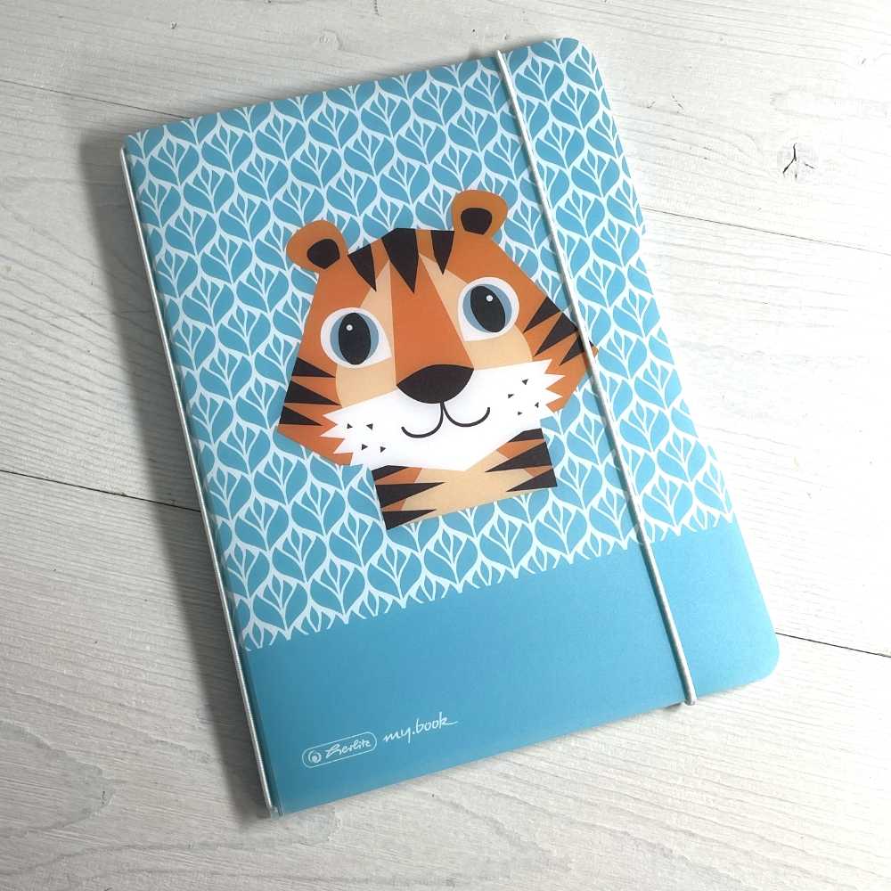 Notizbuch A5 Cute Animals Tiger - Herlitz