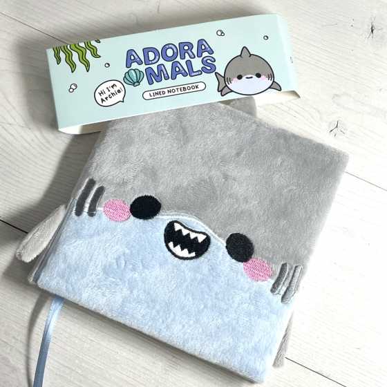 Notizbuch Fluffy - Adoramals Haifisch