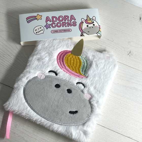 Carnet de notes Fluffy - Adoracorns Licorne