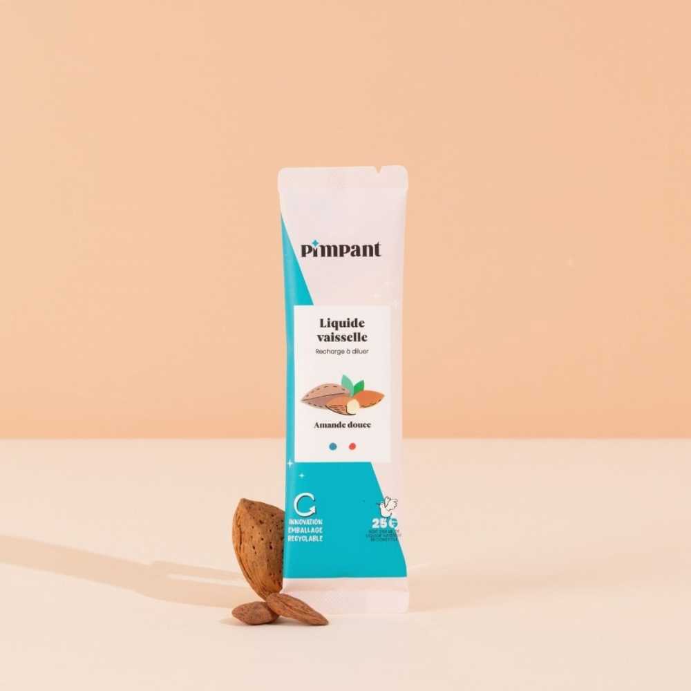 Liquide Vaisselle Amande douce - Recharge à diluer - Pimpant