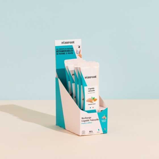 Liquide Vaisselle Amande douce - Recharge à diluer - Pimpant