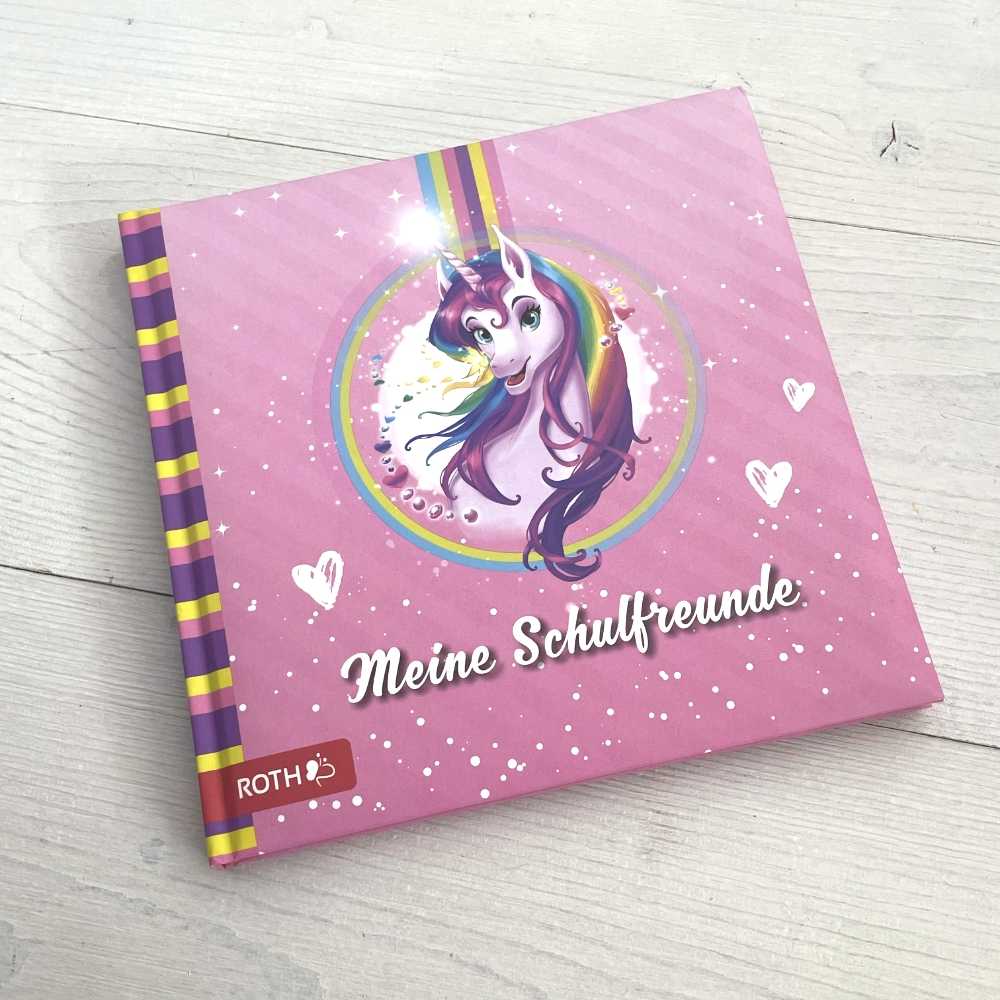 Meine Schulfreunde (Motiv Einhorn)