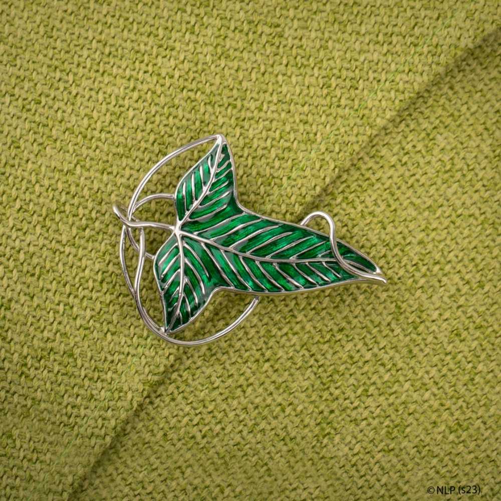 Feuille de la Lorien - Broche - Réplique Cinereplicas - Seigneur des Anneaux