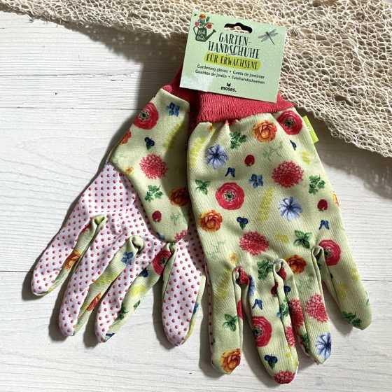 Gants de jardinage "Feuilles & Fleurs" Adulte