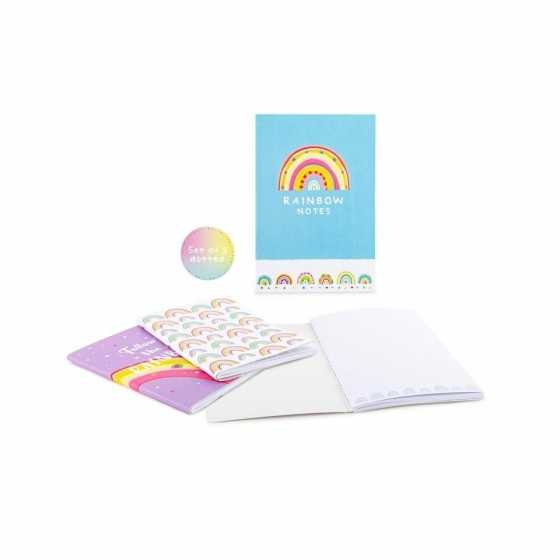Set de 3 Carnets A6 – Follow the Rainbow (40 pages)