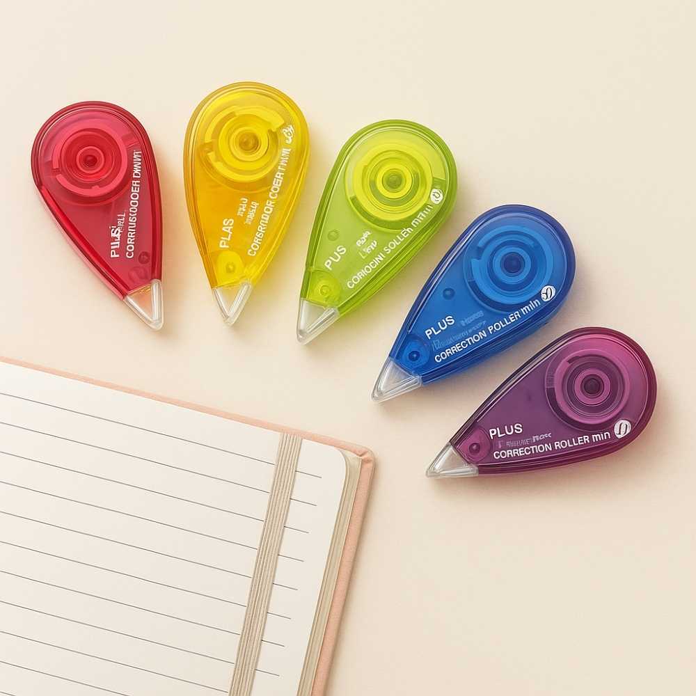 Ruban Correcteur Mini 4,2mm x 5m – Couleurs Variées​