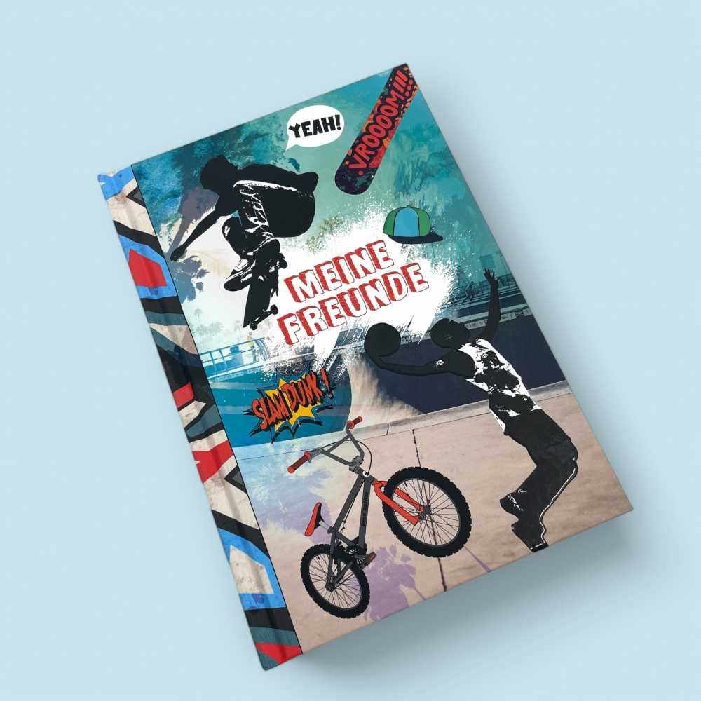 Freundebuch „Sport – Meine Freunde“