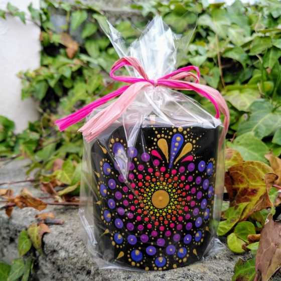 Handgefertigte Duftkerze - Purple