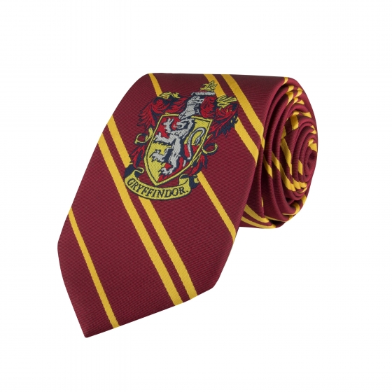 Cravate Gryffondor - Logo tissé - Harry Potter